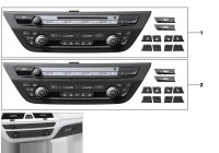 61315A4A4E5-Panel, repair module radio and air conditioner operation
