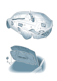 8J0863825-Damper, flap