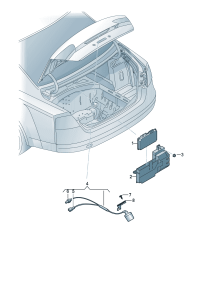 4E0980553C-Clip Camera assy back  D-09.11.2015