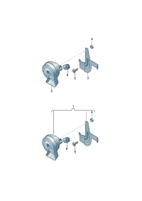 4E0951221D-Horn assy-signal D  -28.09.2009 *