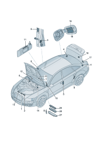 4F0010189J-Label-air conditioner Callout with the following language: