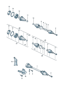 4FD501203-Band f joint Shaft, half swing  D-22.09.2008