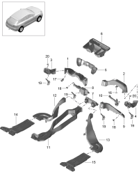 95B819513-AIR INTAKE HOSE