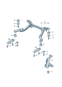 4F0505145B-RUBB MOUNT