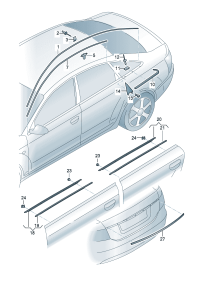 4FD853703-Garnish assy-roof