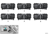 61315A25462-Light, operation panel