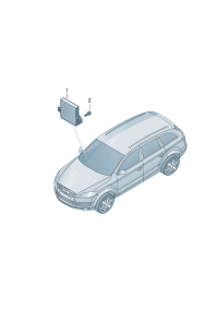 4F0907468R-Bus assy-data Interface, diagnosis (gateway)  D-MJ 2011