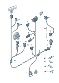 4F1971029AF-Harness-door