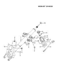 24566732-COLUMN ASSY,STRG