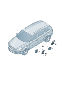 4F0959793T-Door control unit