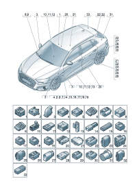 4F0972575F-Coverflat Detent-contact  Cooperate as needed: Connector Harness, engine room