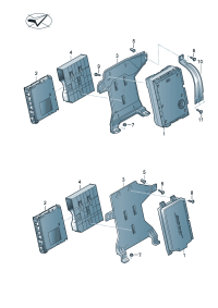4G5035223E-Amplifier For w/bosch audio system The model of   D-07.11.2016