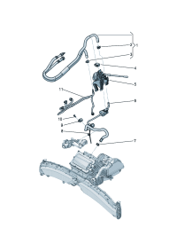 4G0201449AG-BRKT-HOSE