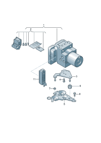 4G0614517AK-ABS unit Software: Note OT-instructions: