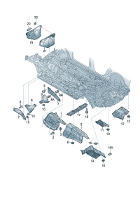 4G0804161A-Rail Insulator-heat