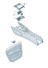 4G0857951A-Ashtray f