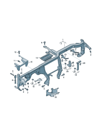 4G1858431-Middleware, for air Housing-distributor