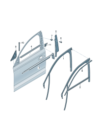 4G0837431C-Guide, window D-MJ 2015