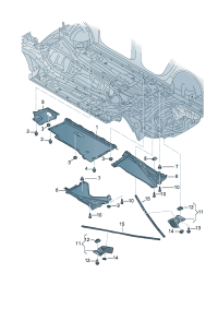 4G0825207M-Finisher, floor