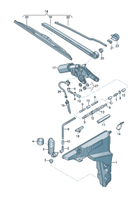 4K9955425-Wiper blade