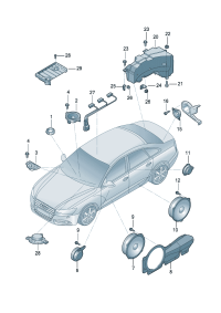 4G0907239-BRACKET-CONTROL