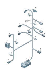 4G5971036M-Harness, Finisher-dr