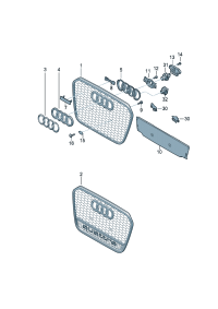 4G8853391T94-Adapter (bright black)