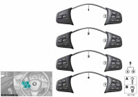 61319263548-Schalter Multifunktionslenkrad Sport