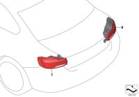 63217420991-LED taillight lh