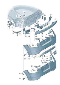 8N0807511-HOOD STAY BUSH