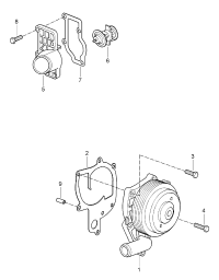 99610612553-PORSCHE CAYMAN THERMOSTAT