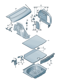 8VD8634244PK-Support (ghost (black)), mat