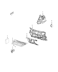 53372800-SILENCER SHOCK TOWER
