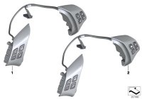 61316959894-Switch (multi) steering wheel