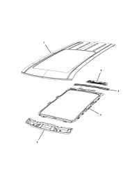 155251776-PANEL ROOF WITH SUNROOF OPENING