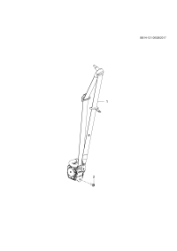 26317761-Retractor, front seat belt