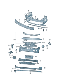 12D807049-GUIDE PIECE/RH/ VW / PASSAT