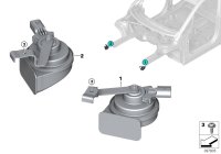 61337338686-Horn assy-electric