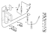 34326755125-COOLING PIPE/E34/39/E38/X5