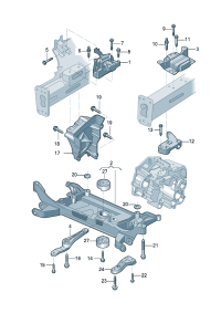 5QD199313-Bracket, band Mounting rubber  D  -27.04.2015