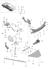 99133106180-Arm assy-trailing