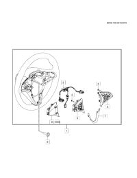 84164356-Steering wheel (incl 3-7)