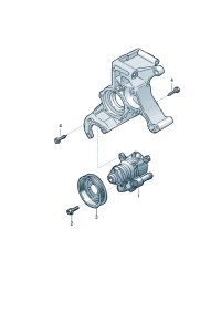 8D0145156T-Pump assy-vane (Joint, suction Up rr  Wheelbase