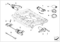 67319146329-Drive seat tilt adjust lh