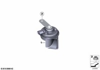 61335A9D506-HORN 12V 400/500HZ 72W