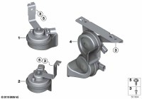 61335A74FB9-Horn sub-assy