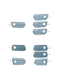 8R0807681G-VENTILATION GRILLE/POL/09-LH/F
