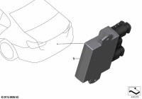 61355B32845-Door assy-cont unit Smart