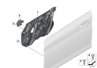 61355A5C882-Drive window lifter fr