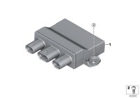 61355A36EA7-Door assy-cont unit Smart
